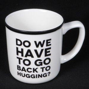 Coffee mug. abbott funny message fine porcelain coffee mug